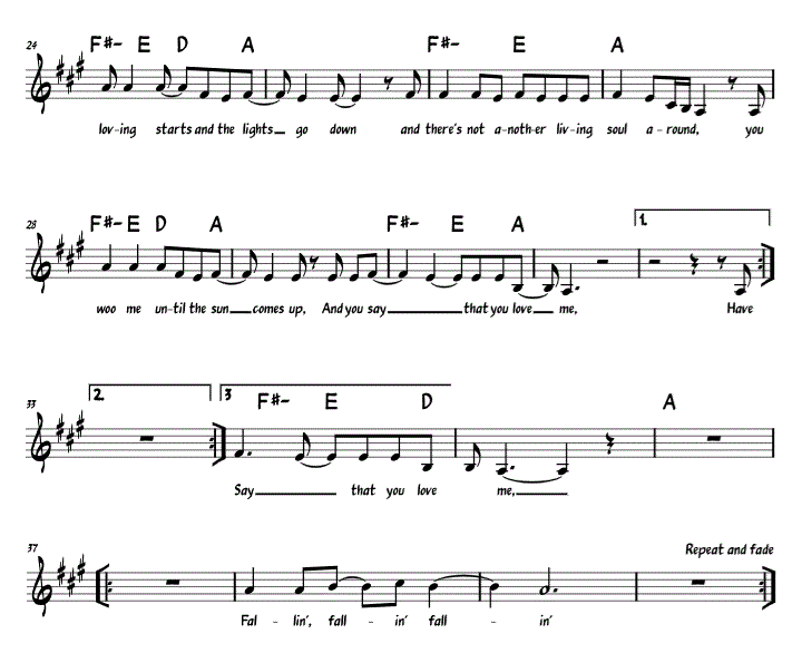 Sheet Music